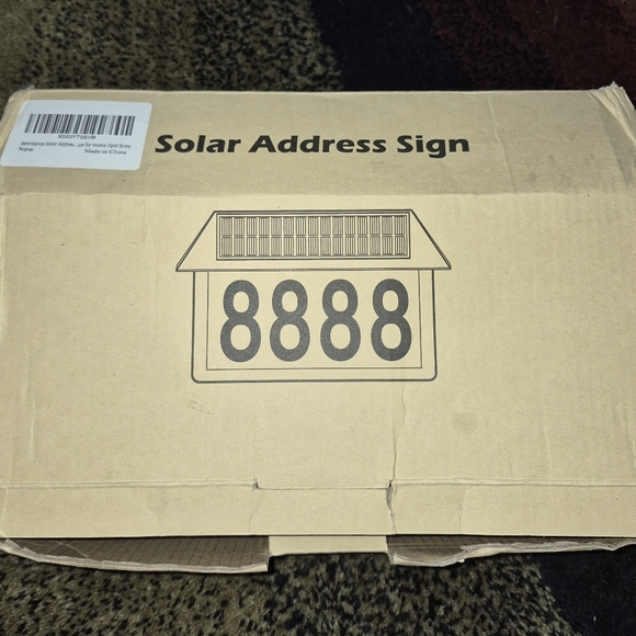 Deerdance Solar Address Sign - Picture 6 of 7